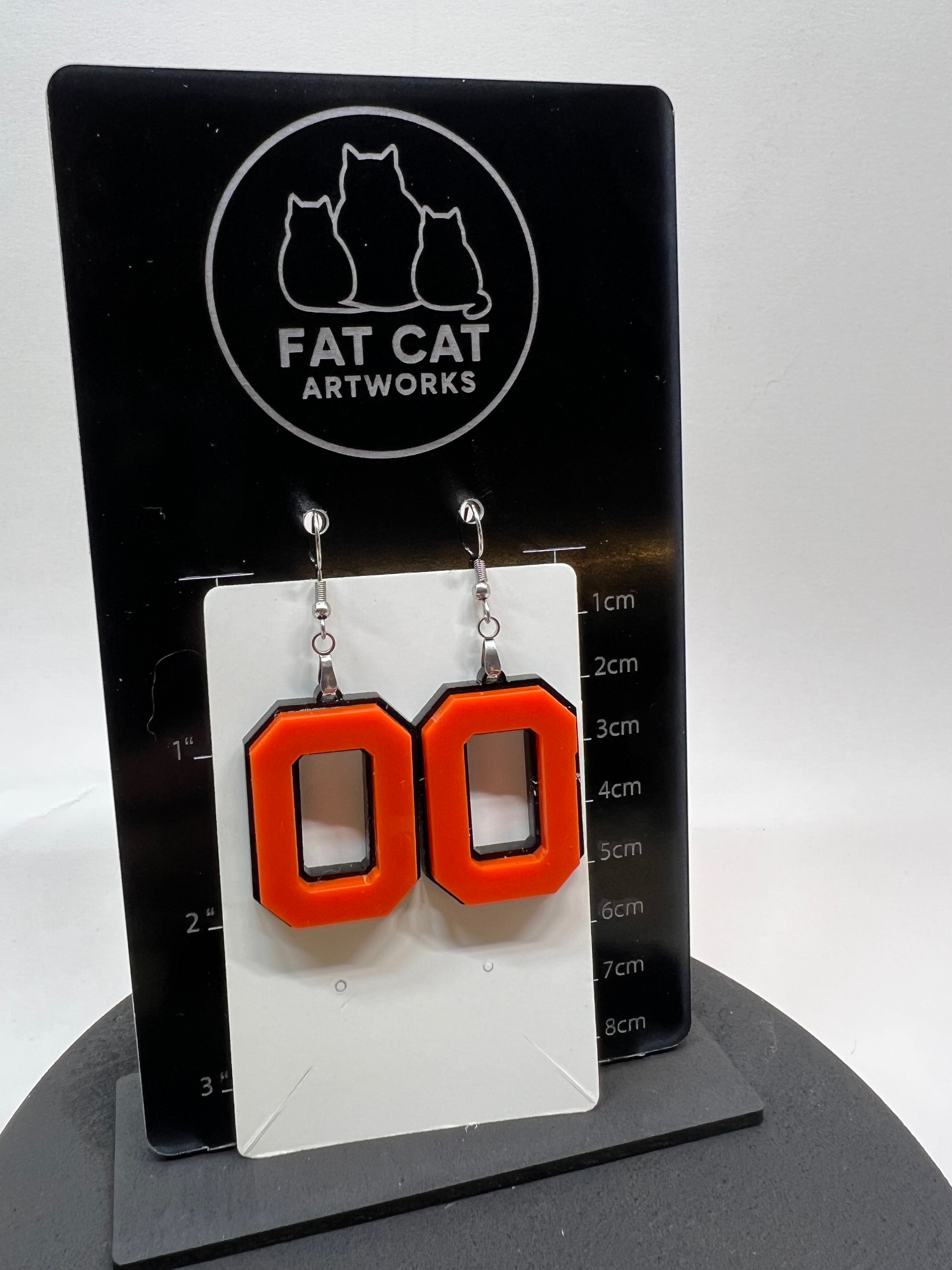 OSU earrings