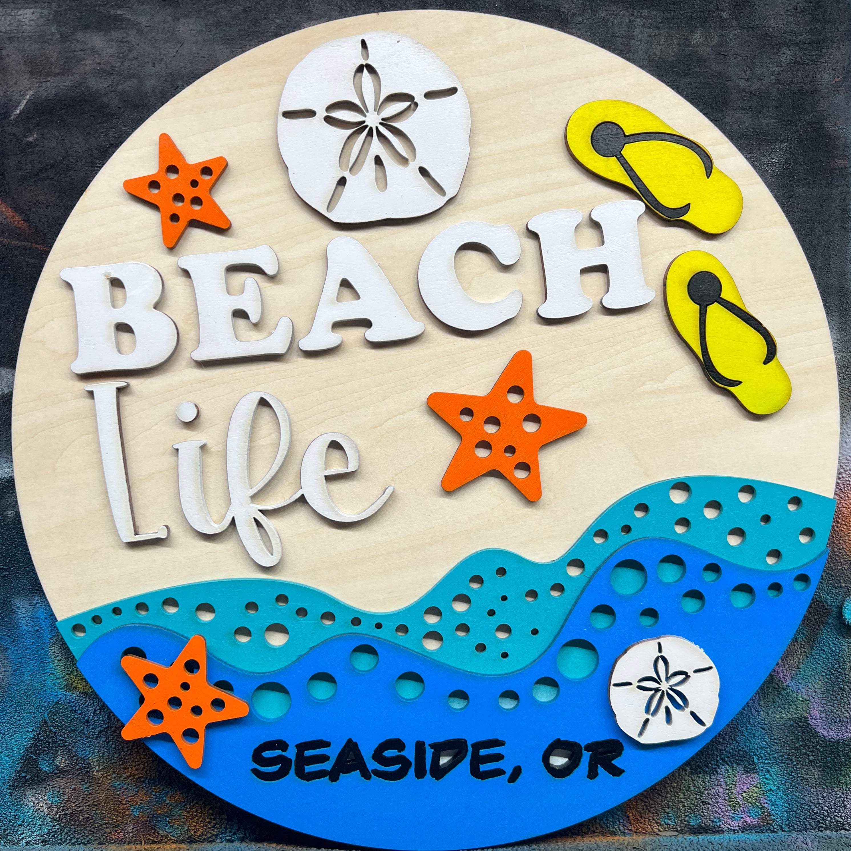 Beach Life Wall Decor Seaside, OR