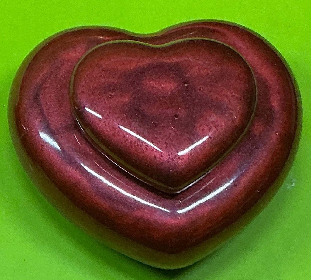 Small heart shaped container