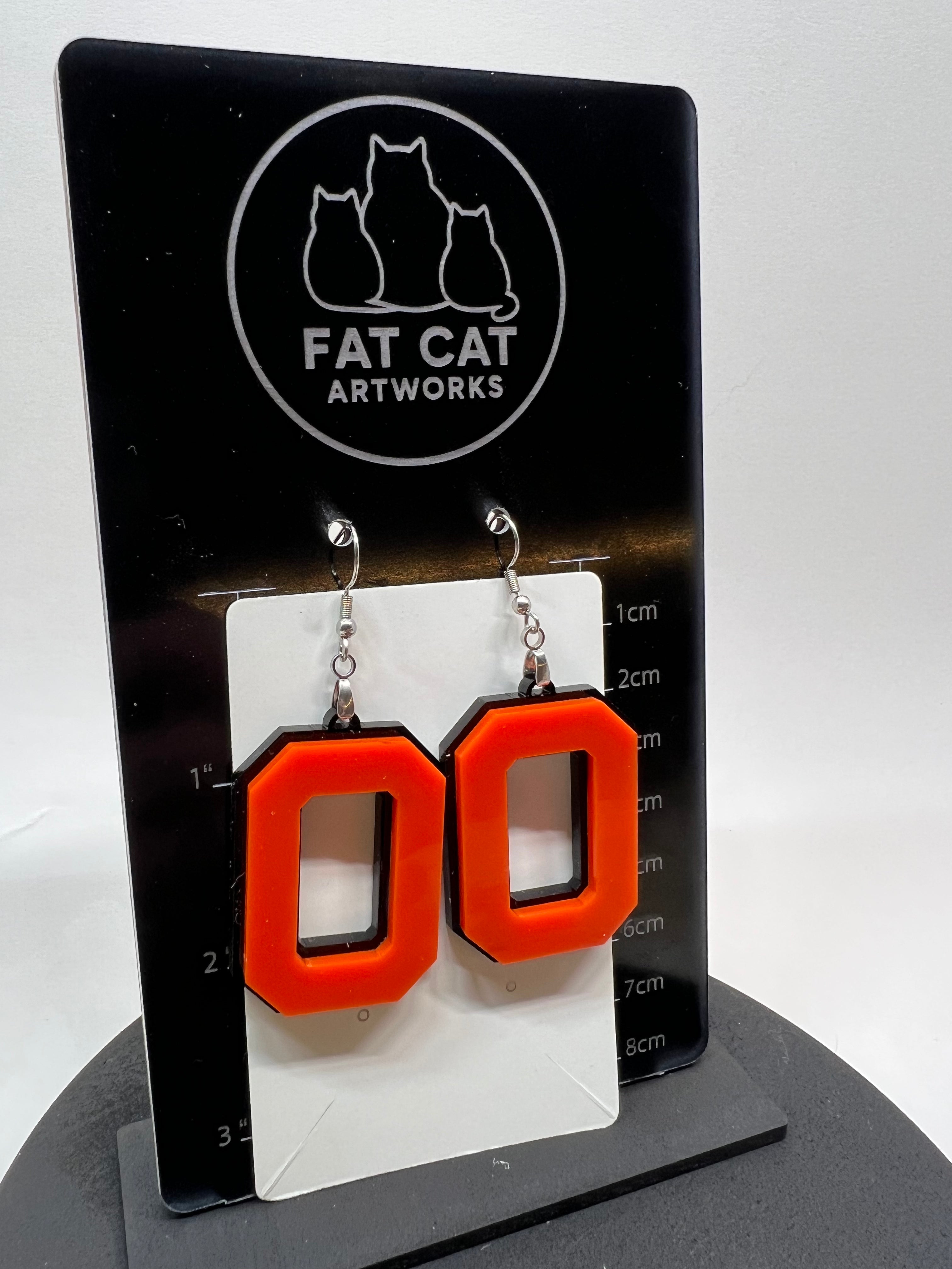 OSU earrings