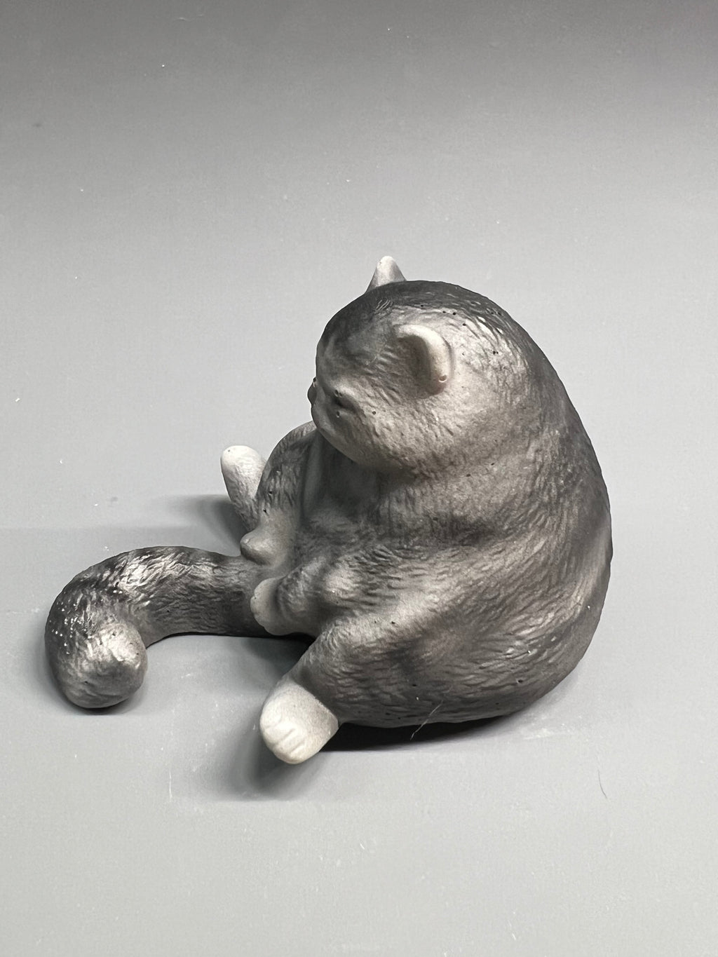Fat cat figurine