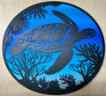 Sea turtle wall decor