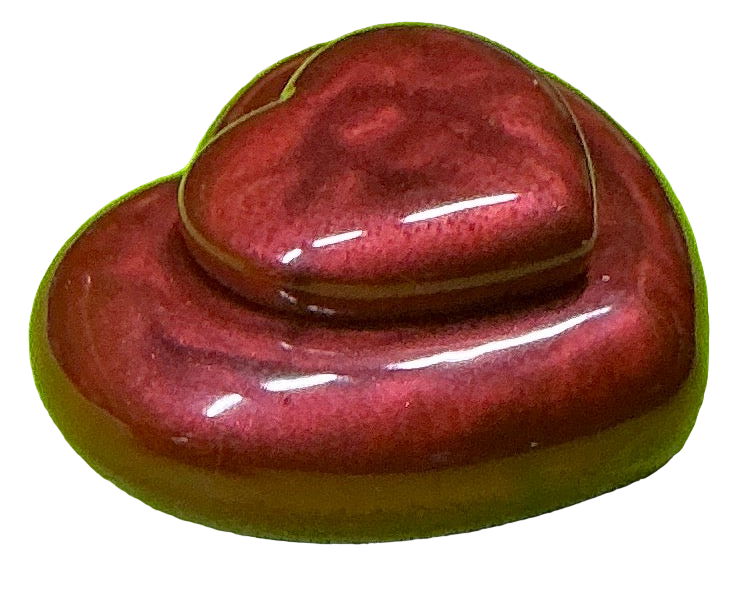 Small heart shaped container