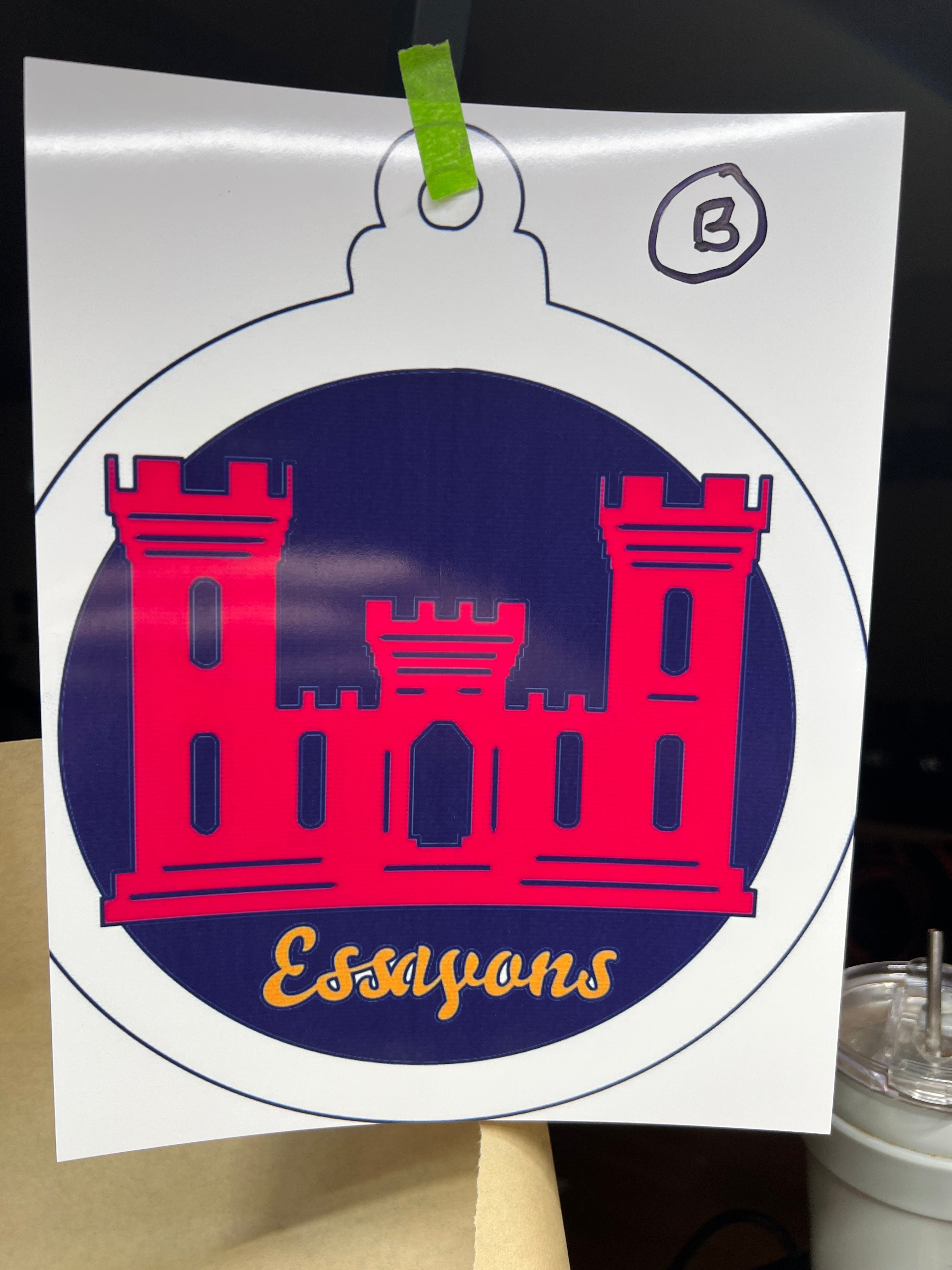 Engineer castle display 442