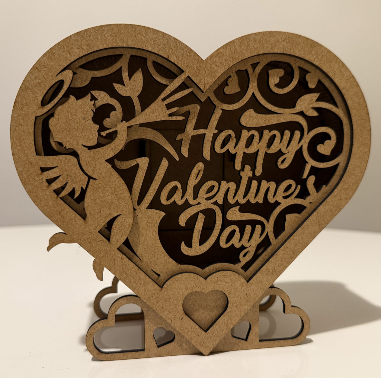 Heart tealight holder