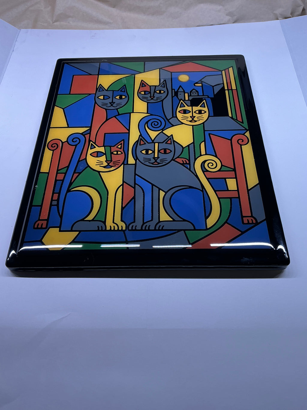5 Cats Wall Decor Picasso-inspired