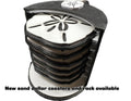 Sand dollar coasters(6) with holder.