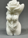 Female plant figurine - rose