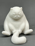 Fat cat figurine
