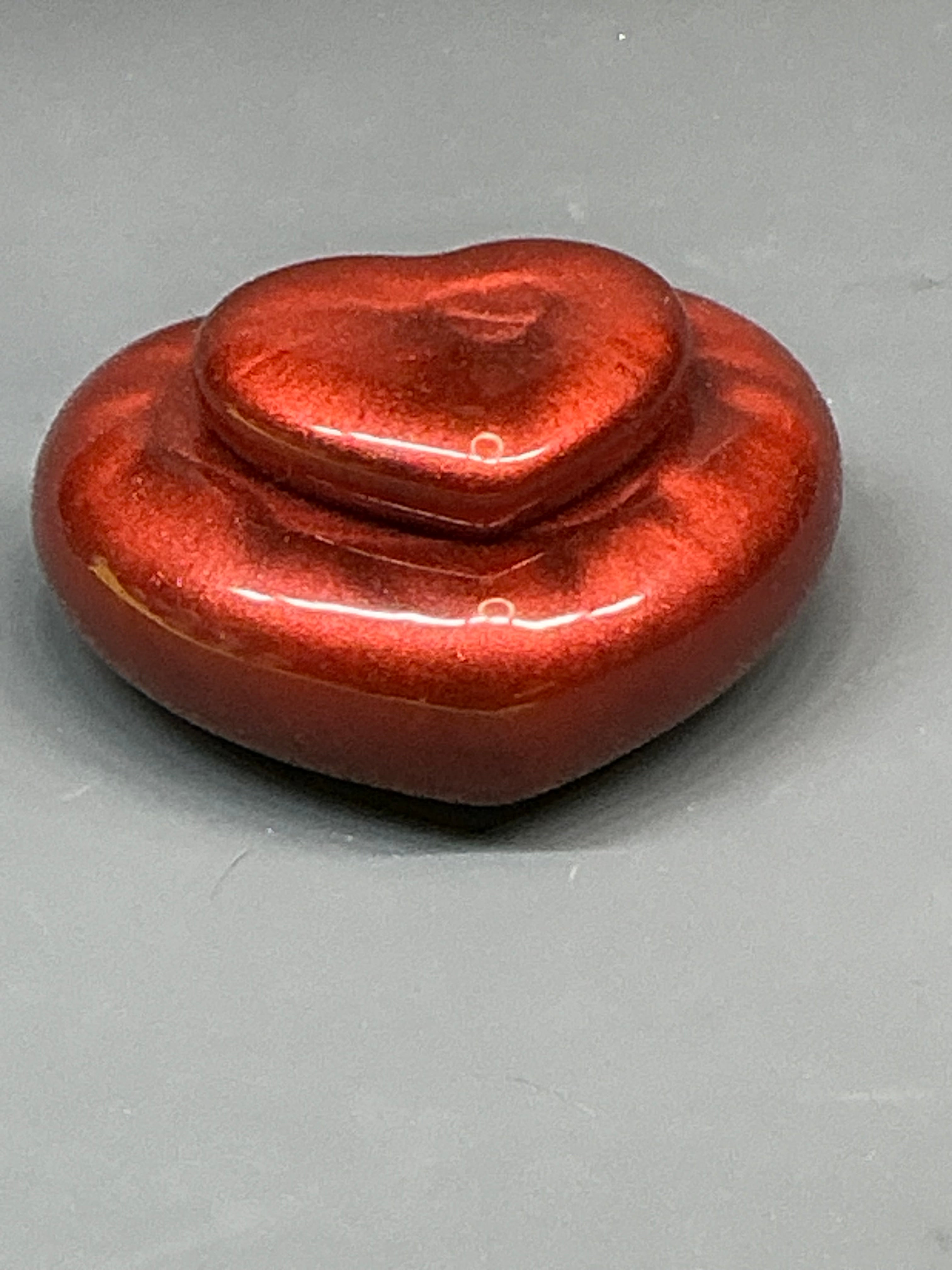Small heart shaped container